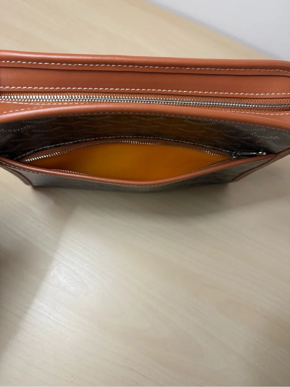 Brown Toiletry Bag